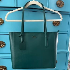 Kate Spade Green Tote Bag